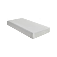 Kamya Twin Gel Memory Foam Mattress, Firm Tencel Cover, White Fabri 8 Inch-BM355185