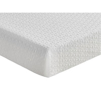 Kamya Twin Gel Memory Foam Mattress, Firm Tencel Cover, White Fabri 8 Inch-BM355185