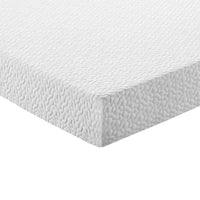 Kamya Twin Gel Memory Foam Mattress, Firm Tencel Cover, White Fabri 8 Inch-BM355185