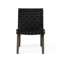 Chary Outdoor Lounge Chair, Rope Woven Seat and Back, Gray Wood - BM355258