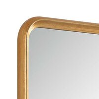 Decorative Wall Mirror, Champagne Gold Leaf, 20x30 Rectangular Frame