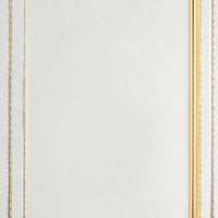Accent Wall Mirror, Triple Frame, Mirror Inlays, Antique Gold 24x34
