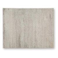 Bina 8x10 Large Area Rug, Trellis Pattern, Beige Polypropylene Polyester - BM355547