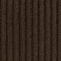 Kimi Oversized Square Ottoman, Foam Fill Chocolate Brown Corduroy 40 Inch - BM355552
