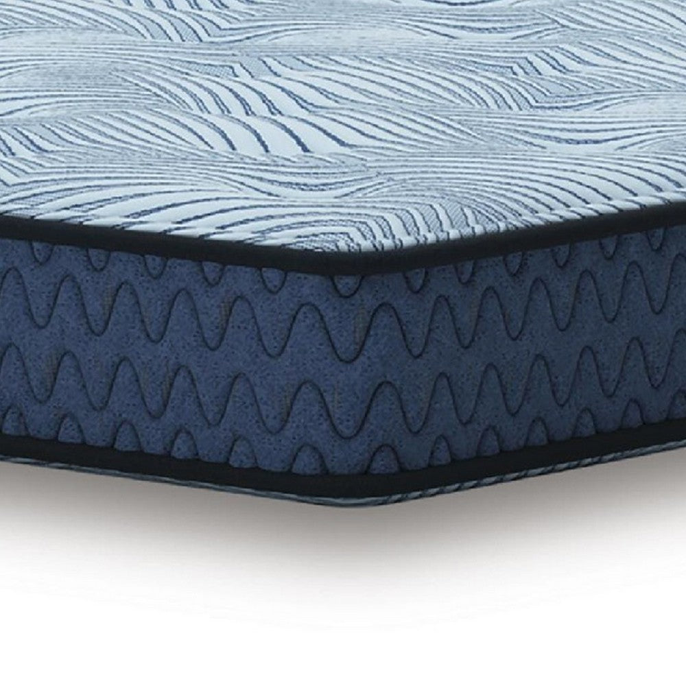 Peko Full Hybrid Mattress, Blue Hyper Cool Stretch Knit Cover 8 Inch - BM355556