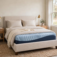 Ryna Twin Mattress, Memory Foam, Light Blue  Stretch Knit Cover 8 Inch - BM355557