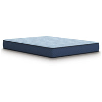 Pmy Twin Hybrid Mattress, Blue Hyper Cool Stretch Knit Cover 10 Inch - BM355558