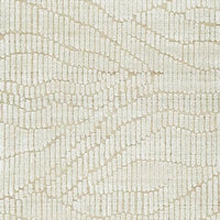 Jaen Medium Rug, Abstract Design, 7mm Pile, Beige and Tan Wool Bamboo 5x7 - BM355562