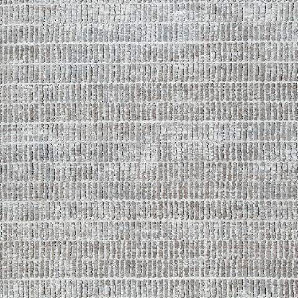 Feri Striped Large Area Rug, Gray and Ivory Polypropylene Polyester 8x10 - BM355566