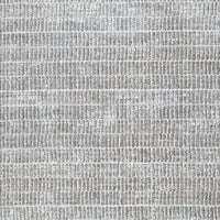 Feri Striped Large Area Rug, Gray and Ivory Polypropylene Polyester 8x10 - BM355566