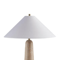 Parl Floor Lamp, Empire Shade, Conical Body, Brown Polyresin 68 Inch - BM355576