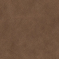 Vile Oversized Ottoman Bench, Caramel Brown Faux Leather, Black 44 Inch-BM355597
