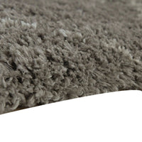 Wreno 5x7 Medium Area Rug, Diamond Pattern, 50mm Pile, Cream and Gray PET