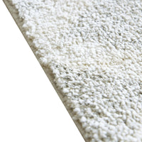 Unos 5x7 Geometric Medium Area Rug, Ivory Gray Polypropylene Polyester