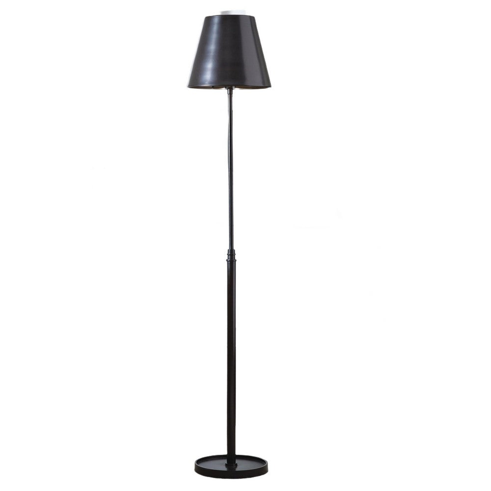Wima Floor Lamp, Empire Shade, Oil-Rubbed Bronze, Modern Metal 63 Inch-BM355642