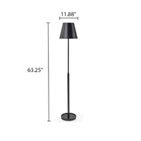 Wima Floor Lamp, Empire Shade, Oil-Rubbed Bronze, Modern Metal 63 Inch-BM355642