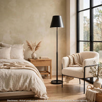 Wima Floor Lamp, Empire Shade, Oil-Rubbed Bronze, Modern Metal 63 Inch-BM355642