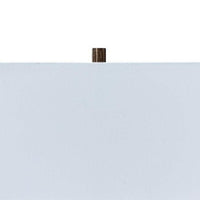 Onbi Table Lamp, Rectangular Shade, Hollow Square, Antique Brass 25 Inch-BM355643