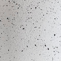 Yati Teardrop Table Lamp, Empire Shade, Speckled White Metal 33 Inch-BM355644