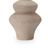 Nesa Table Lamp, Beige Textured Finish, Drum Hardback Shade, 32 Inch - BM355648