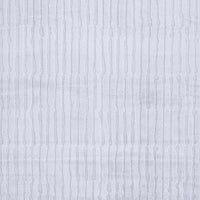 Worly 5x7 Medium Area Rug, Polyester Faux Fur, Subtle Stripe Gray-BM355654