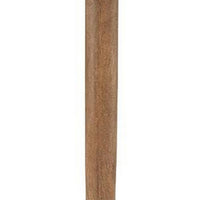 Aysa Floor Lamp with Fabric Drum Shade, Natural Brown Tapered Wood 60 Inch - BM355673