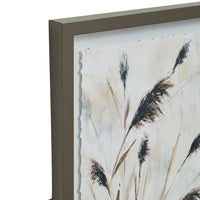 Honey Botanical Raised Printed Wall Art, Set of 3, Brown Shadow Box 20x28-BM355678