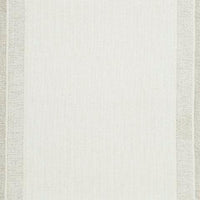 Teena Hand-Tufted Medium Area Rug with Tan Bordered Patterns, Ivory Wool 5x7