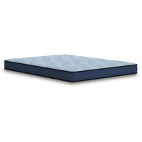 Peko Hybrid Twin Mattress with Bonnell Coil System, Light Blue Fabric 8 Inch - BM355706