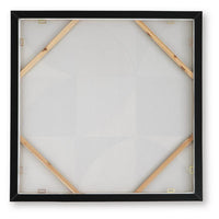 Harun Wall Art with Abstract Geometric Design, Multicolor Canvas 40x40