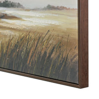 Tayo Hand-Painted Wall Art, Landscape Scenic Detail, Multicolor Canvas 40x50