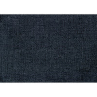 Elon 3-Seater Sofa with Black Feet, Rolled Arms, Blue Chenille, 81 Inch - BM355930