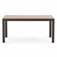 Amey Extendable Outdoor Dining Table, Gunmetal Gray, Glass-Metal, 63-95 Inch-BM356347