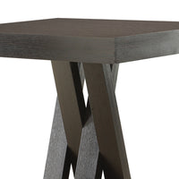 Contemporary Style Wooden Bar Table, Brown - BM68966