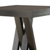 Contemporary Style Wooden Bar Table, Brown - BM68966