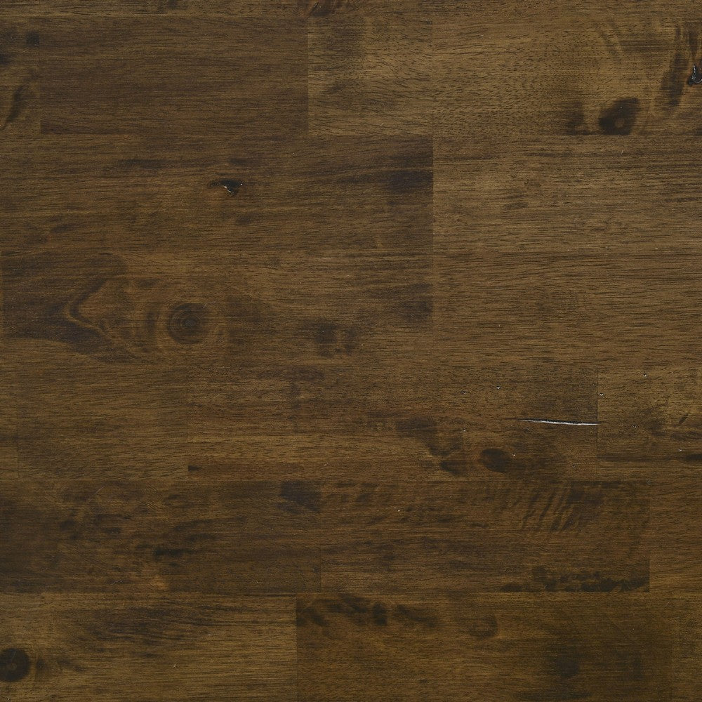 Wooden Ladder Back Dining Chairs, Knotty Nutmeg & Brown, Set of 2 - BM163718