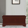 Traditional Style Wooden Cedar Chest, Brown - BM159219