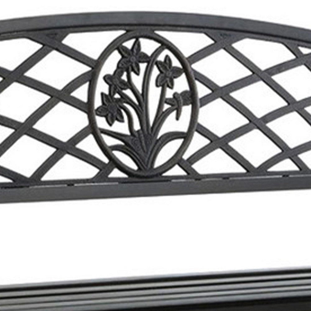 Minot Slated Seat Patio Bench - FOA-CM-OB1809