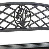 Minot Slated Seat Patio Bench - FOA-CM-OB1809