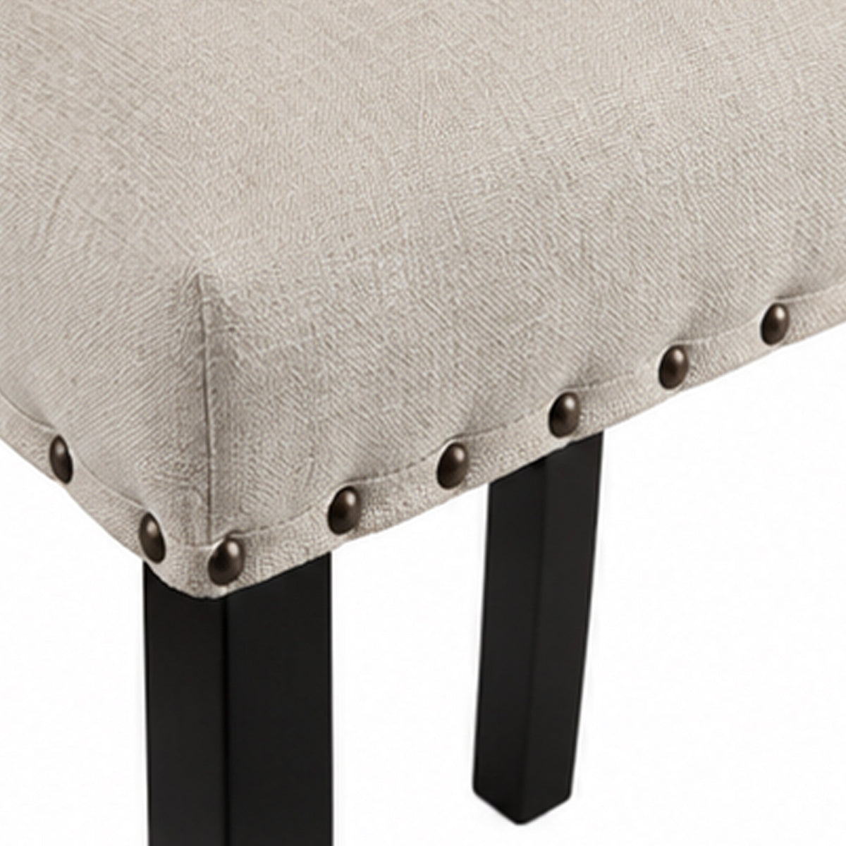 SANIA II Rustic Counter Height Chair, Antique Black Finish, Set of 2