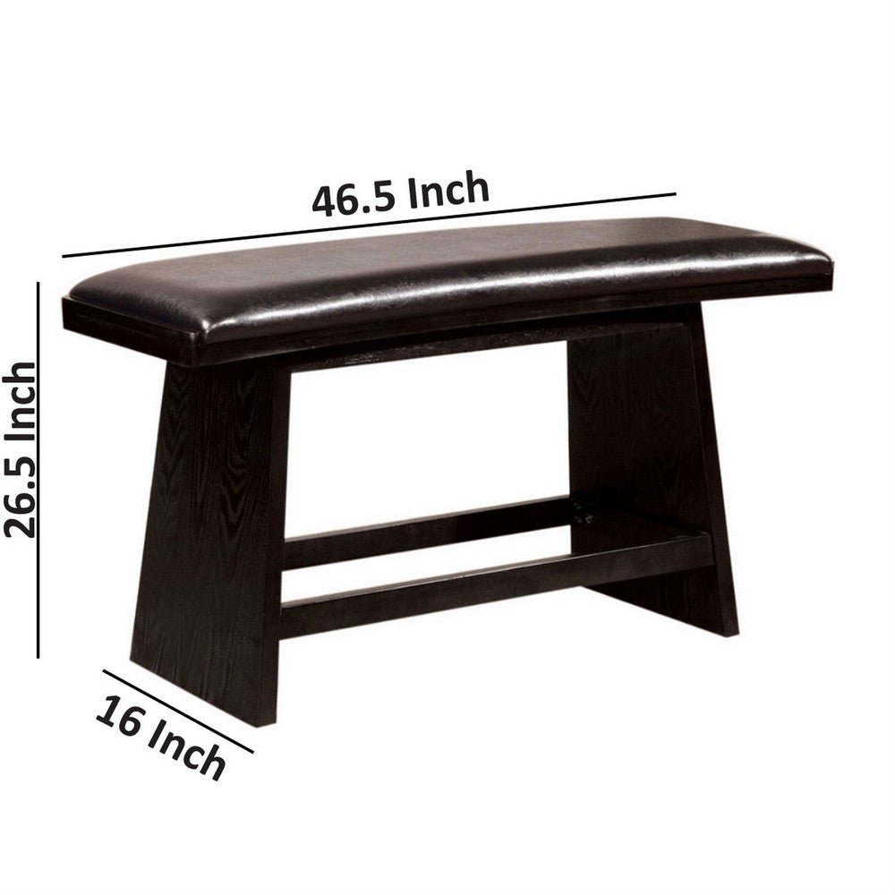 Hurley Modern Style Counter Height Bench - FOA-CM3433PBN