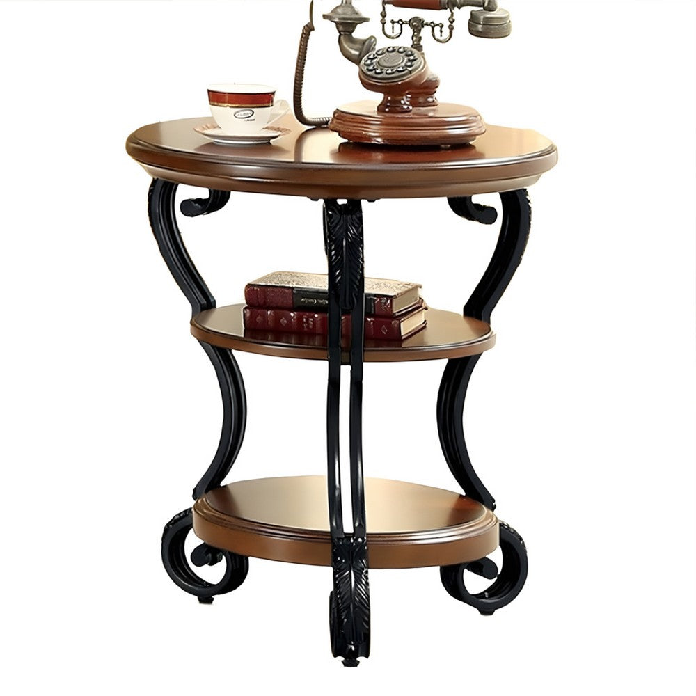 May Transitional Style Side Table - BM123039