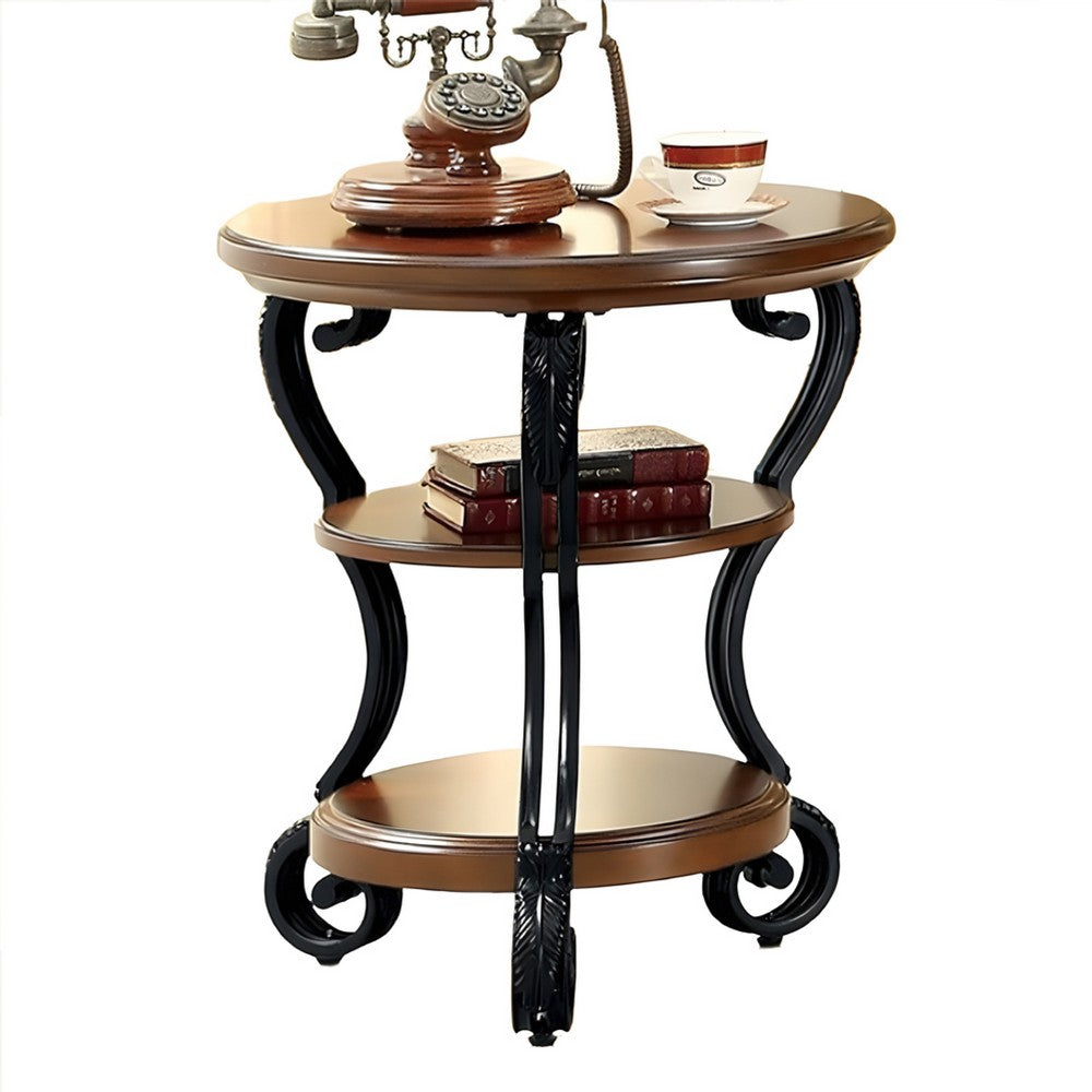 May Transitional Style Side Table - BM123039