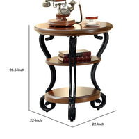 May Transitional Style Side Table - BM123039