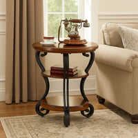 May Transitional Style Side Table - BM123039