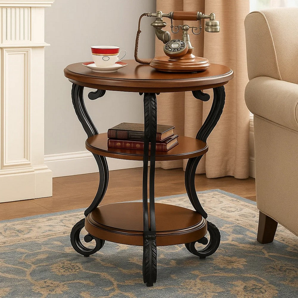 May Transitional Style Side Table - BM123039
