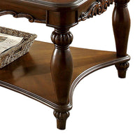 Wooden Coffee & End Tables Set, Cherry Brown, Pack of 3 - BM166160