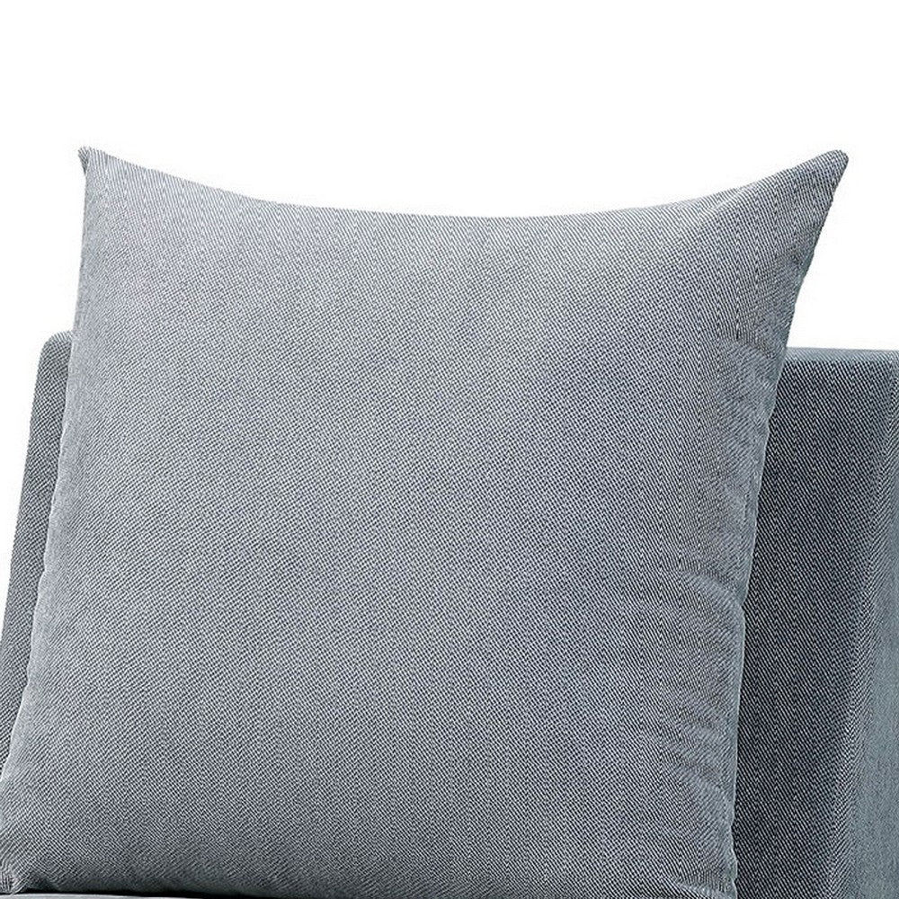 Skyler II Traditional Armless Chair, Gray Finish - FOA-CM6156GY-CH