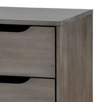 Lennart Mid Century Modern Nightstand, Gray - BM123113