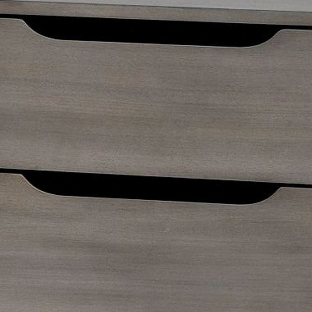 Lennart Mid Century Modern Nightstand, Gray - BM123113